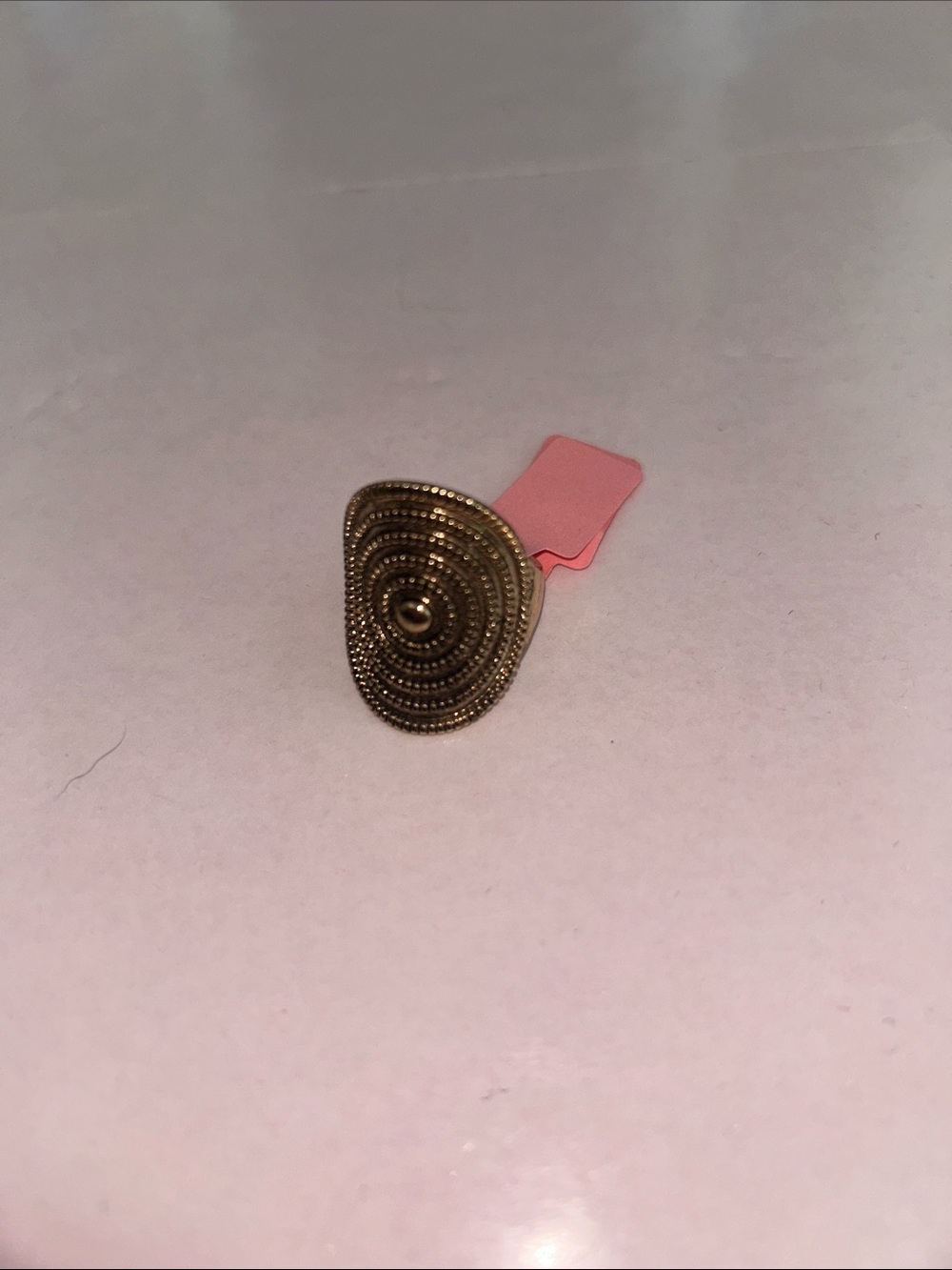 Gold-Tone Spiral Statement Ring - Women's Fashion Jewelry